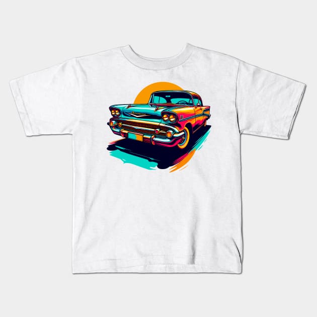 Chevrolet Biscayne Kids T-Shirt by Vehicles-Art